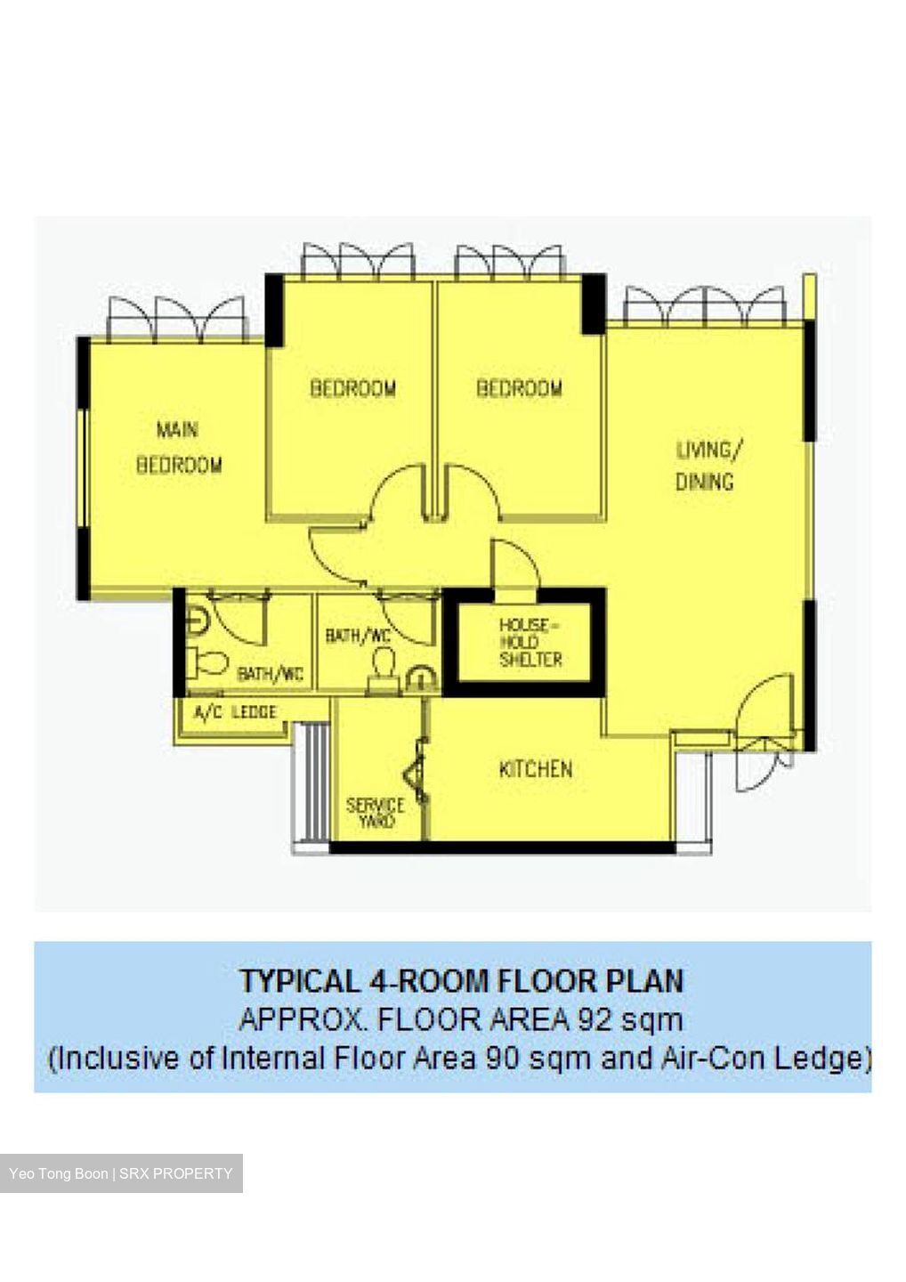 Blk 463B Sembawang Riverlodge (Sembawang), HDB 4 Rooms #601509861
